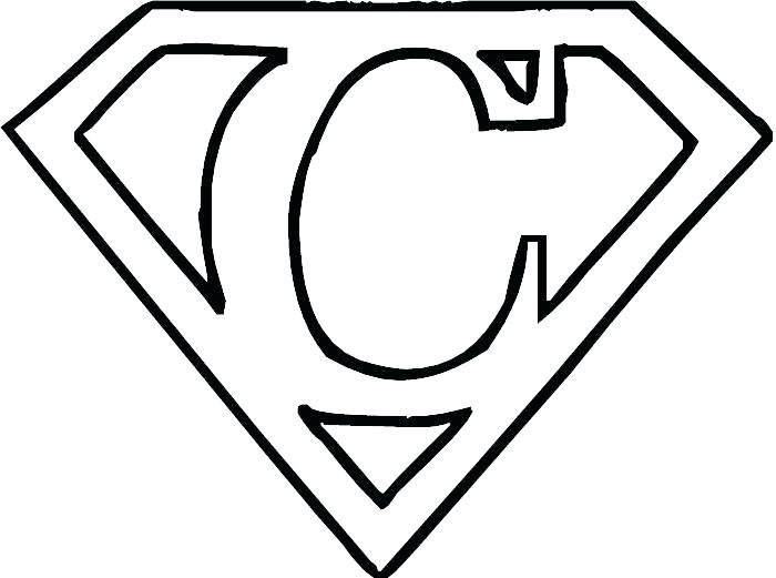 Batman Symbol Coloring Page Superman Symbol Coloring Pages 700x521 Batman Symbol Coloring Page Superman Symbol Coloring Pages