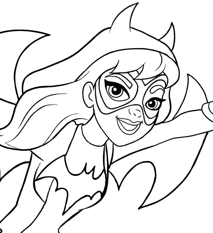 Batgirl Coloring Pages Batgirl Coloring Page Coloring Page 687x751 Batgirl Coloring Pages Batgirl Coloring Page Coloring Page