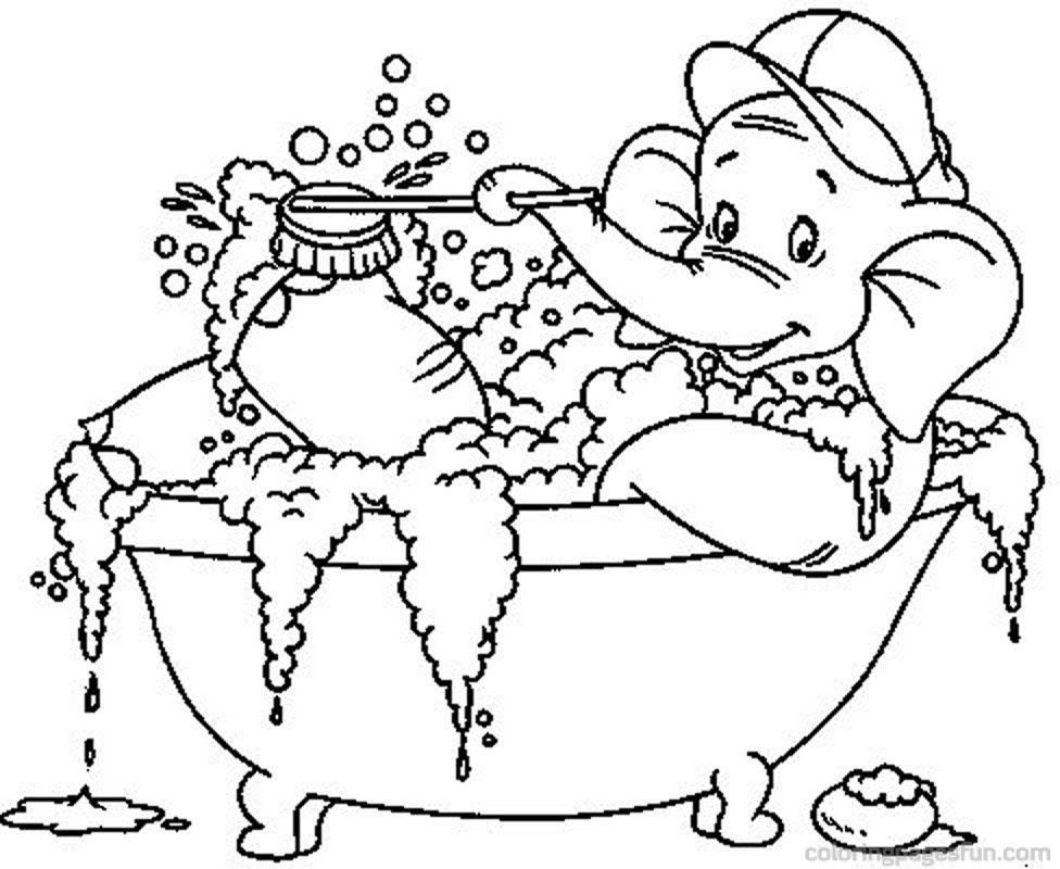 976x800 Bathroom Coloring Pages 63595 Movieweb