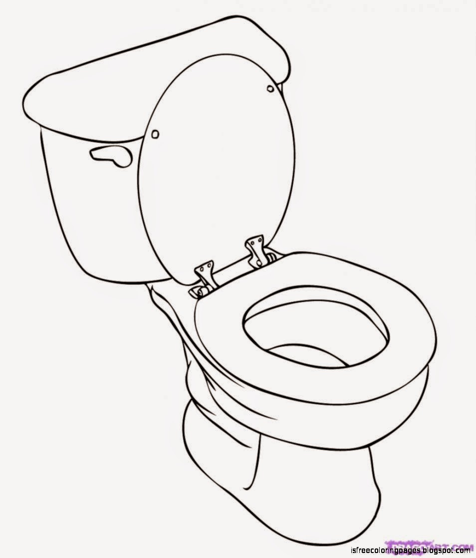 954x1118 Toilet Coloring Pages Free Coloring Pages