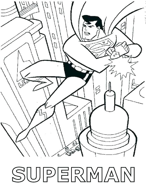 612x780 Extraordinary Free Superman Coloring Pages Batman Vs Superman