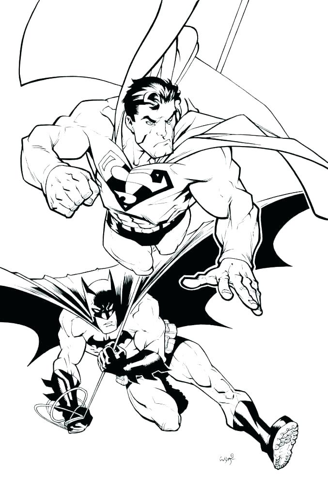 677x1024 Superman En Color Superman Color Pages Superman Logo Coloring Page