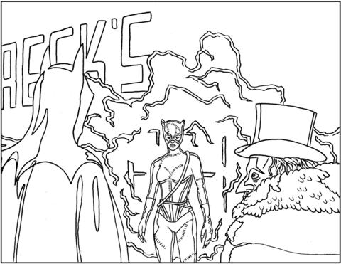 480x371 Batman Returns Coloring Book