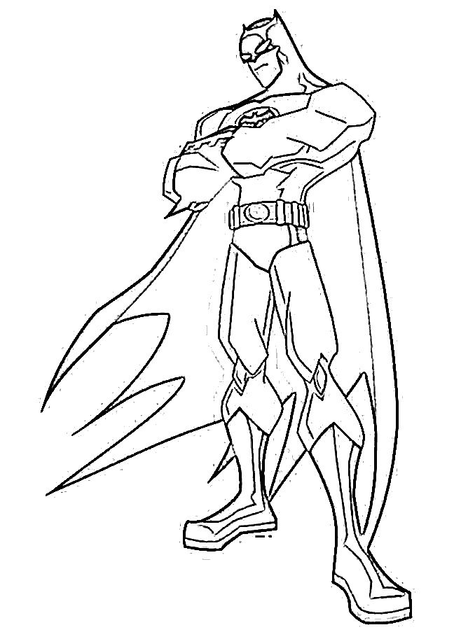648x903 Coloring Page Coloring For Kids Batman