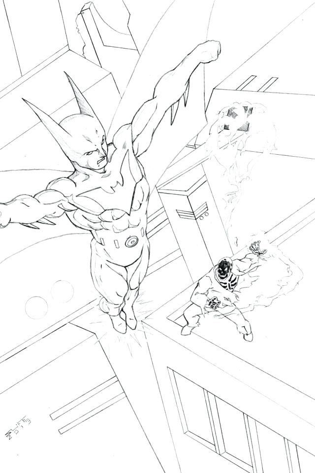 640x960 Magnificent Interesting Batman Beyond Coloring Pages New Kids