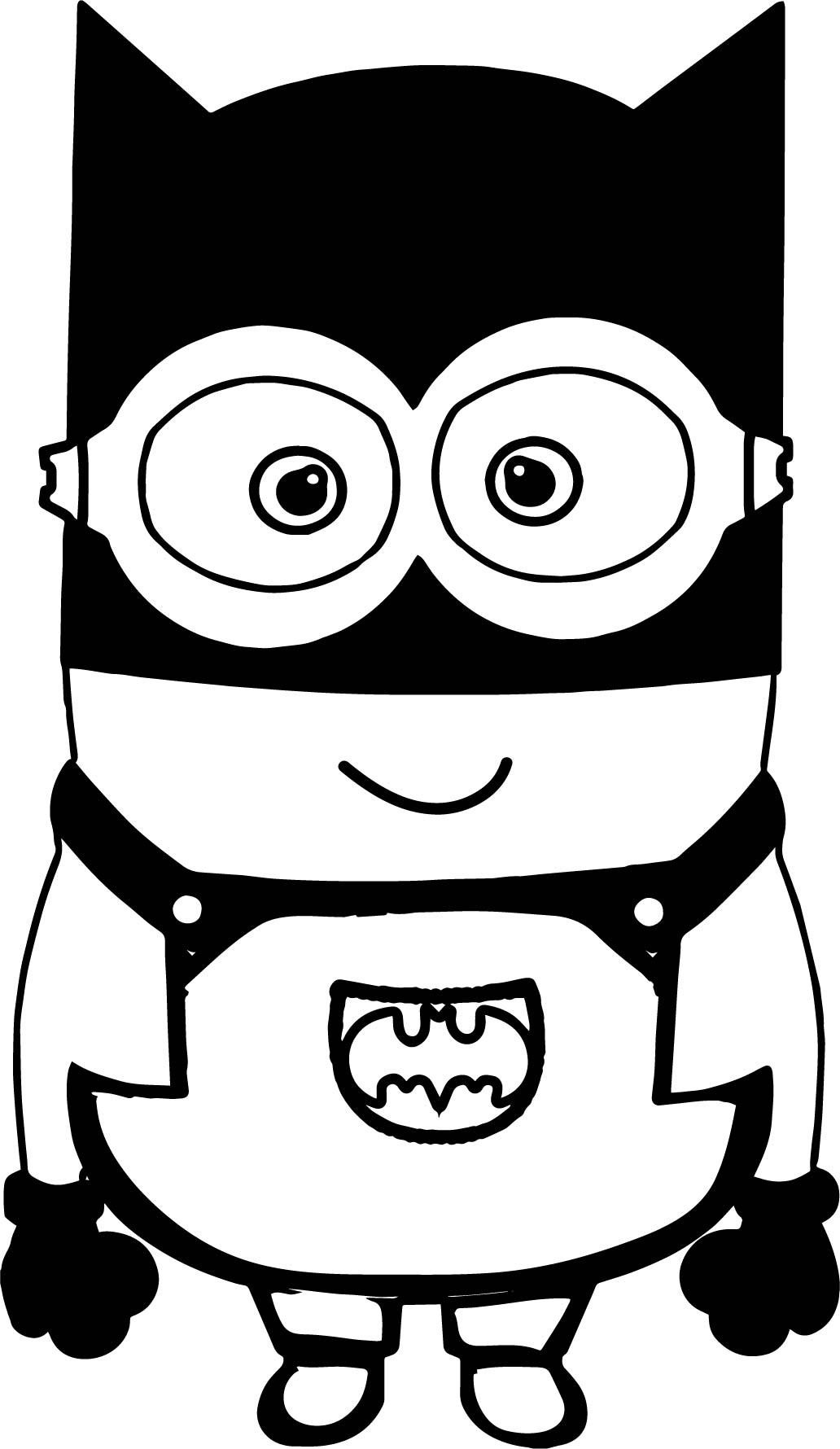 Minions In Space Coloring Pages 18 H Robot Minion Page 11 Batman 1032x1780 Minions In Space Coloring Pages 18 H Robot Minion Page 11 Batman