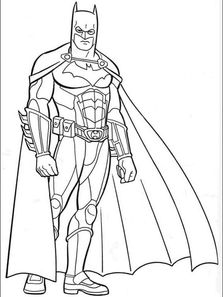750x1000 Batman Coloring Pages. Download And Print Batman Coloring Pages.