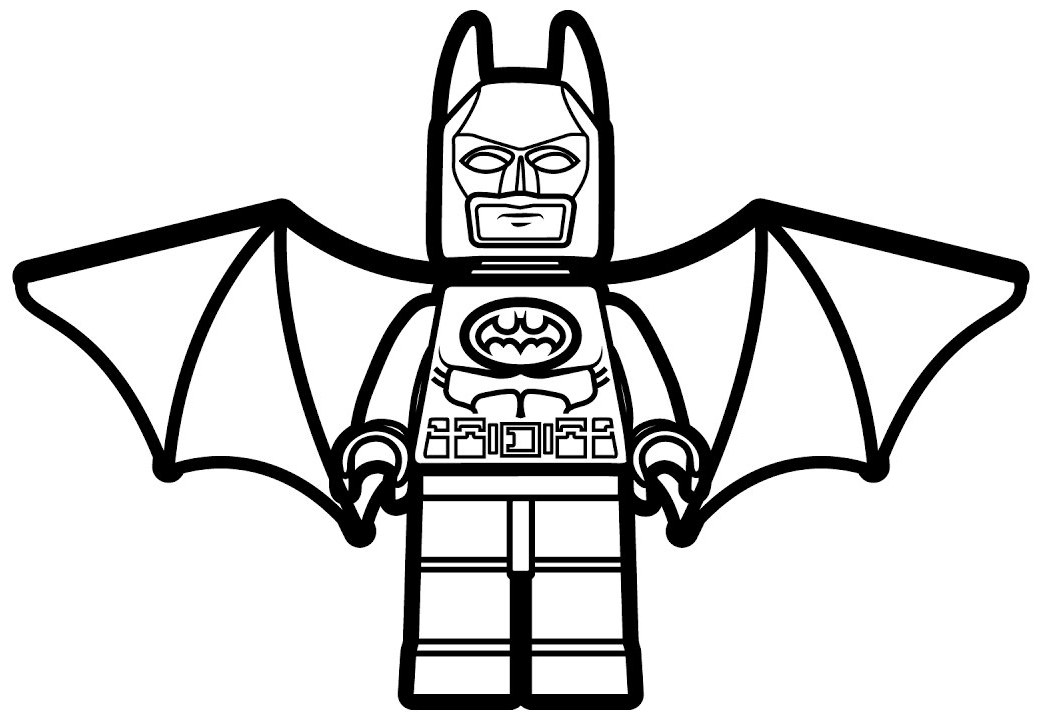 1044x720 Lego Batman Coloring Pages Colorings' World