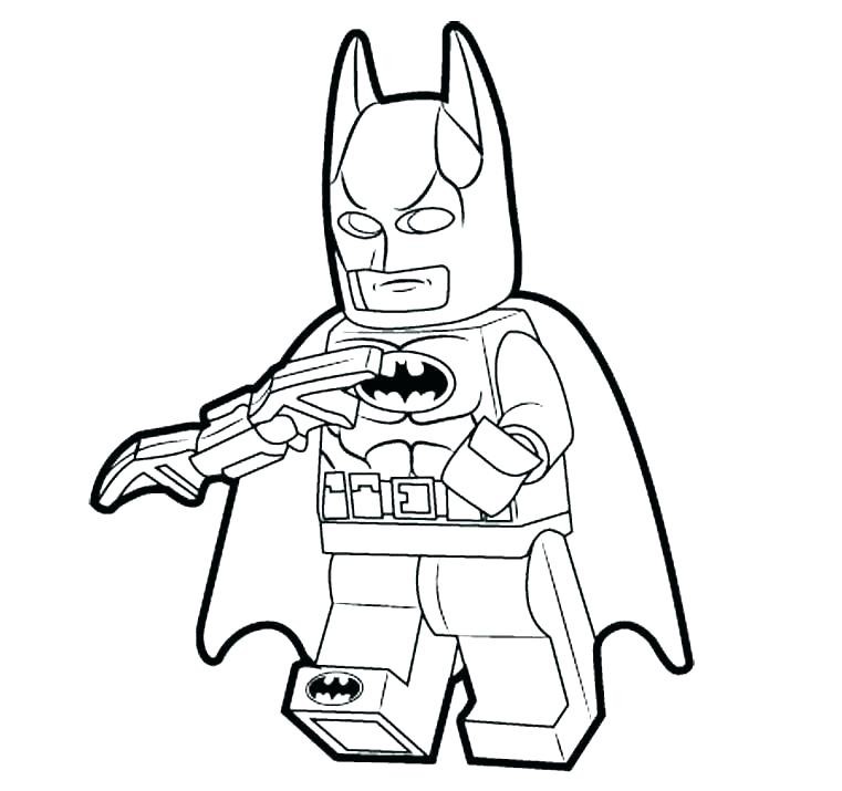 Batman Coloring Pages For Kids