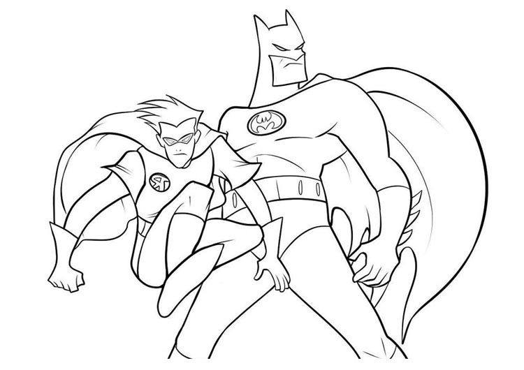 750x530 Batman Coloring Pages Batman And Characters