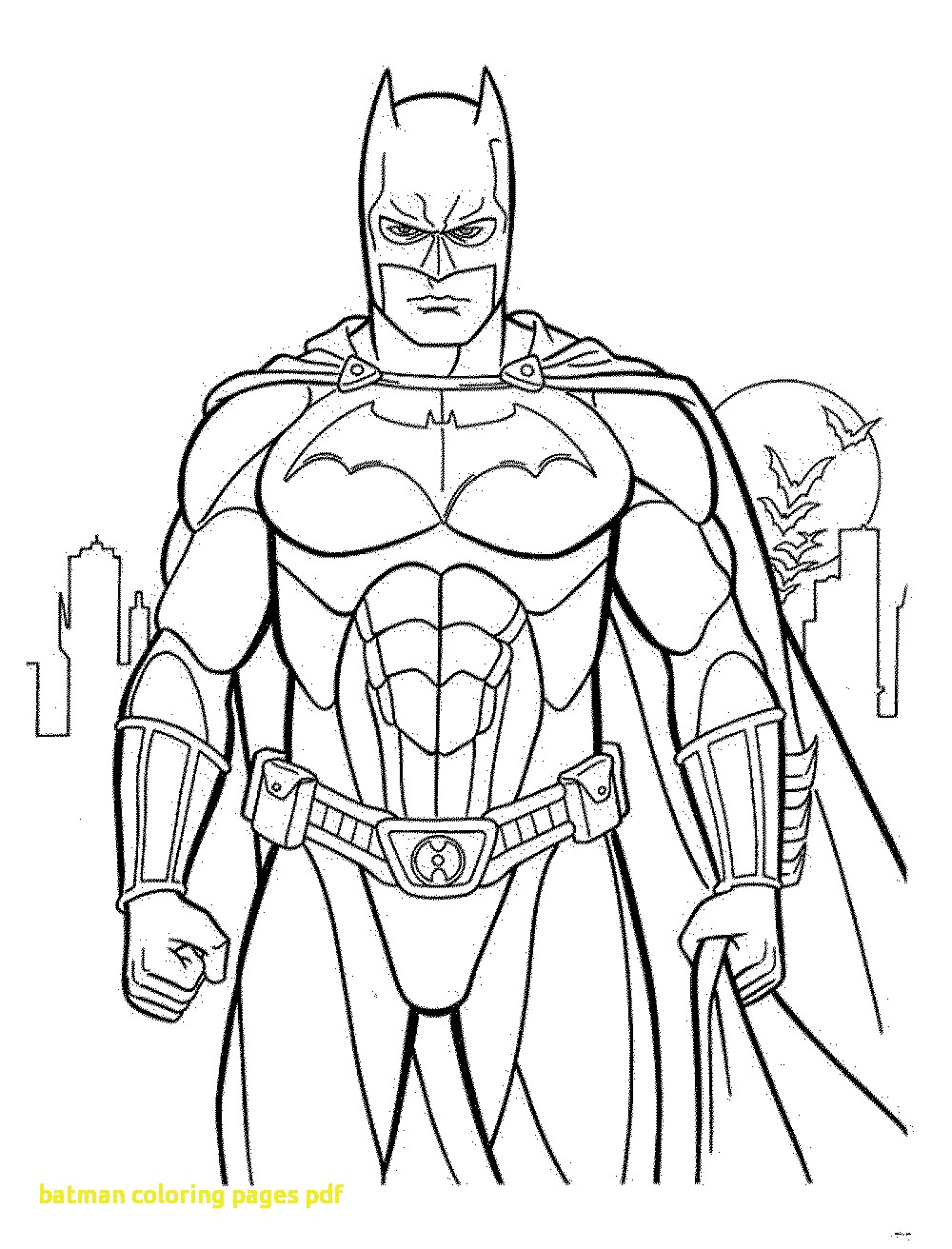 Batman Coloring Pages Pdf With Batman Printable Coloring Pages 1000x1312 Batman Coloring Pages Pdf With Batman Printable Coloring Pages