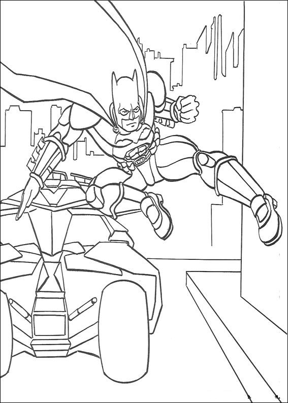 Kids N 72 Coloring Pages Of Batman 567x794 Kids N 72 Coloring Pages Of Batman