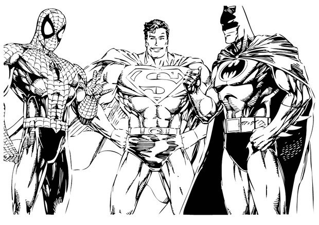 620x439 Batman Coloring Page Coloring Picture