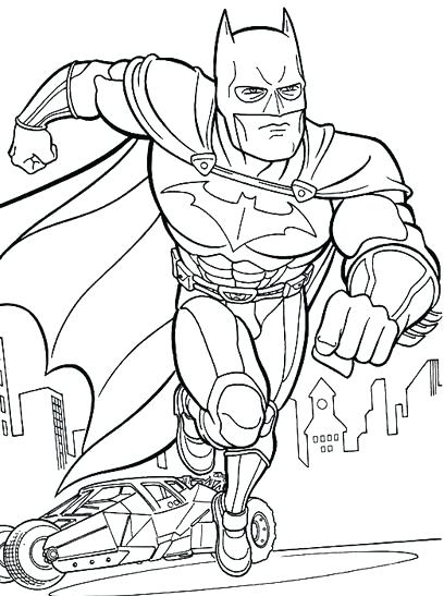 Batman Dark Knight Coloring Pages at GetColorings.com | Free printable ...