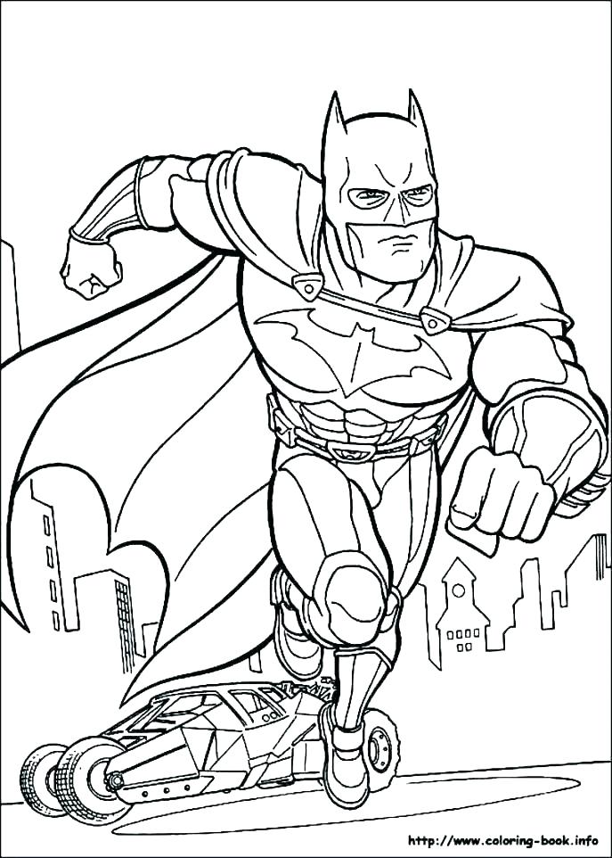 Batman Coloring Pages To Color Cartoon Coloring Pages Batman 687x962 Batman Coloring Pages To Color Cartoon Coloring Pages Batman