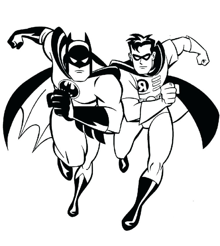 Batman Robin Coloring Pages Coloring Pages Batman And Robin 750x838 Batman Robin Coloring Pages Coloring Pages Batman And Robin