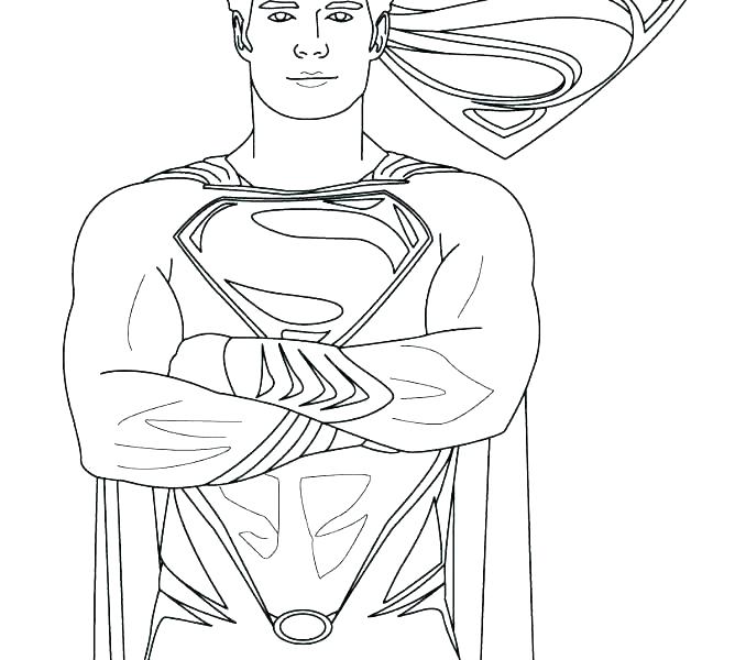 678x600 Batman And Superman Coloring Pages Superman Coloring Page Superman