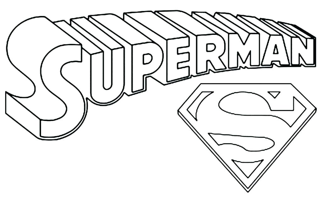 1024x646 Super Hero Symbol Coloring Pages Clipart Library O Superman Symbol