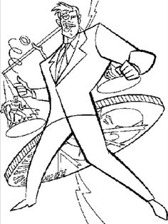 Batman The Animated Series Coloring - Batman The Animated Series Coloring Pages 23 