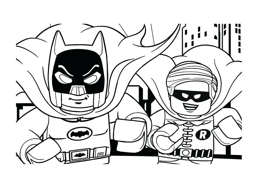 Fascinating Lego Batman Coloring Pages Batman And Robin Super 845x626 Fascinating Lego Batman Coloring Pages Batman And Robin Super