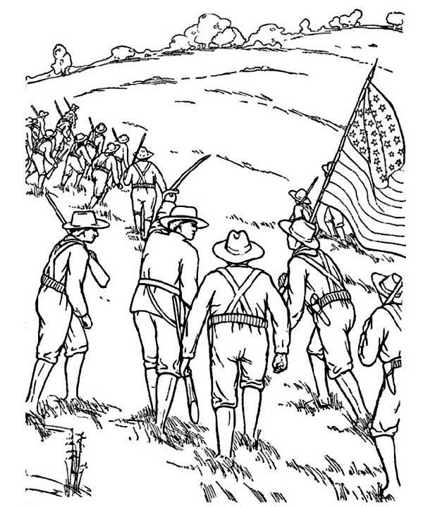 Civil War Battle Coloring Pages Dover Gettysburg Childrens Civil 600x720 Civil War Battle Coloring Pages Dover Gettysburg Childrens Civil