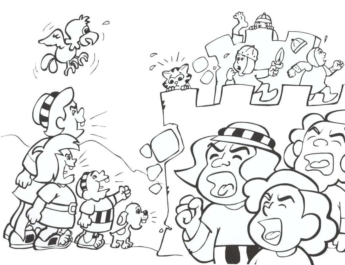 Best Joshua And Jericho Coloring The Story Lesson Picture 1202x925 Best Joshua And Jericho Coloring The Story Lesson Picture