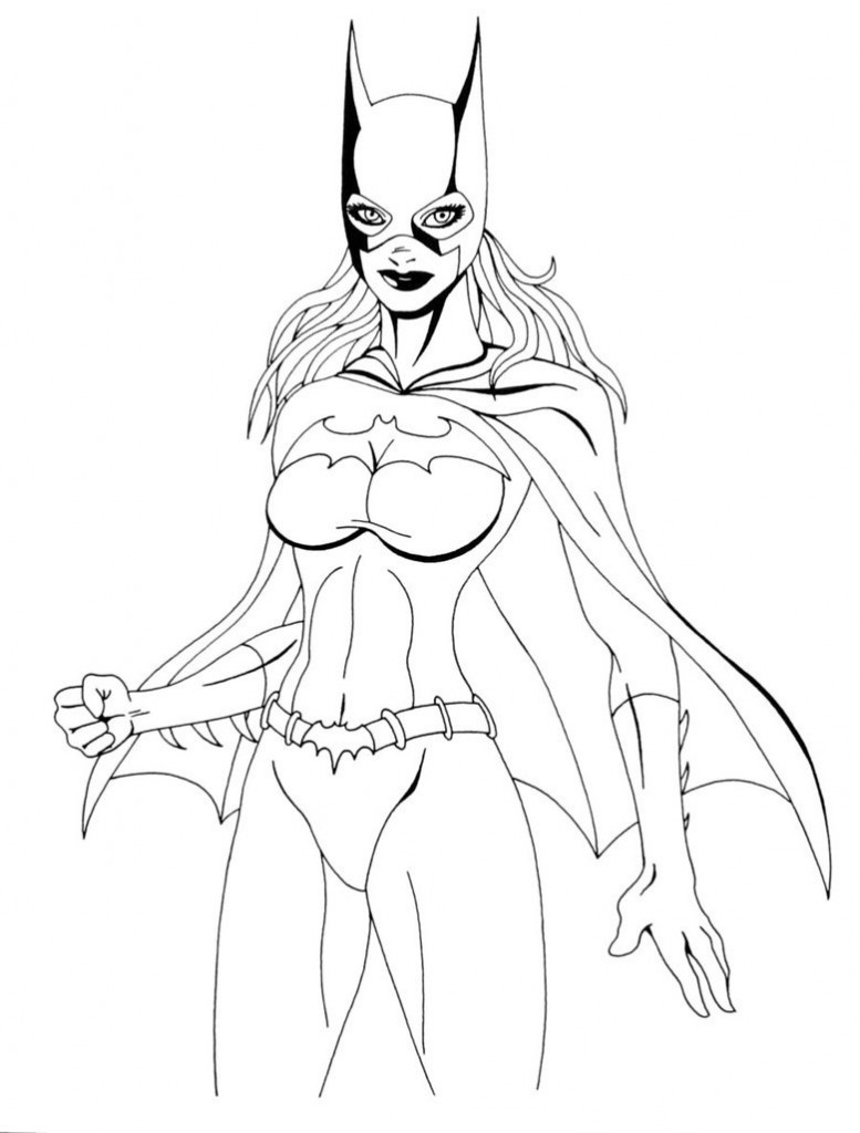 777x1024 Batman Coloring Pages