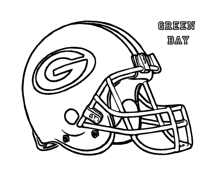 Football Helmet Green Bay Packers Coloring Page For Kids Kids 750x580 Football Helmet Green Bay Packers Coloring Page For Kids Kids