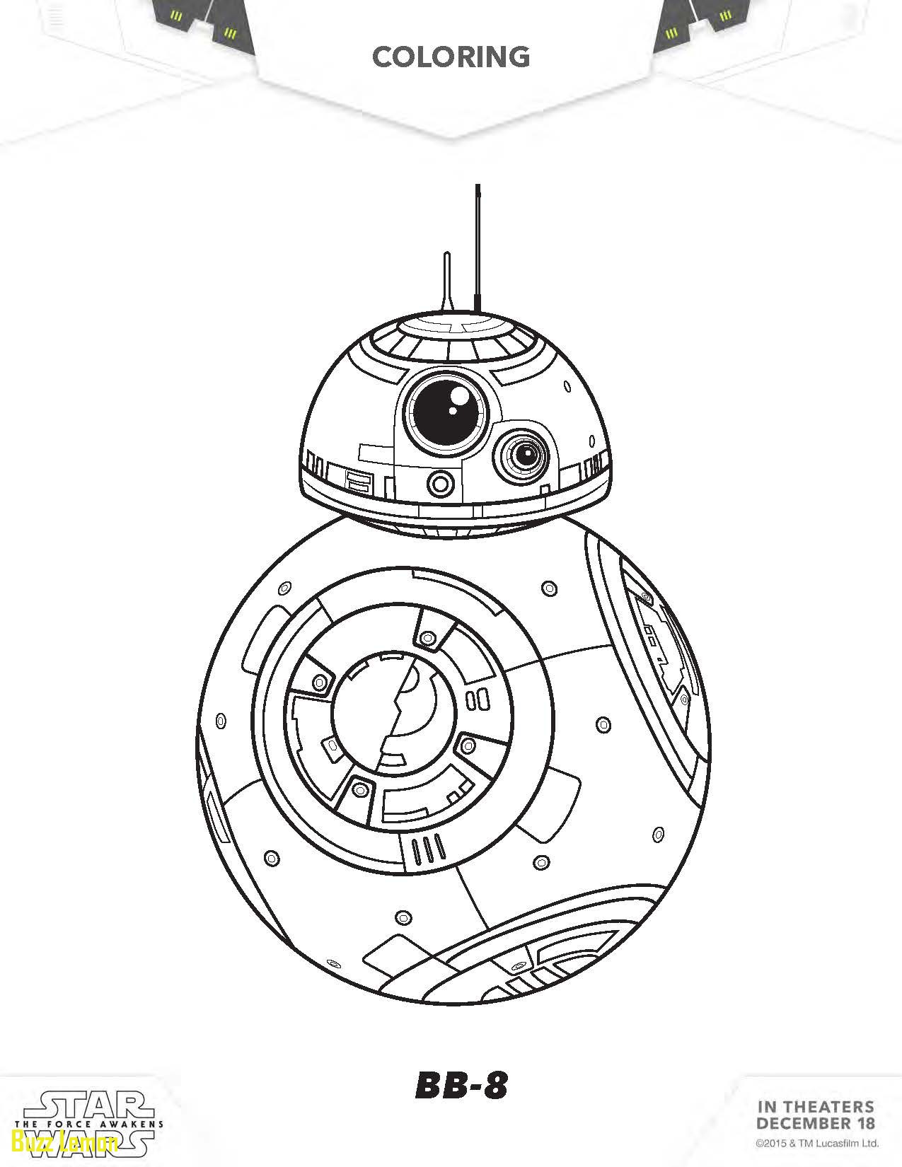 1275x1650 Bb 8 Coloring Page Unique Star Wars Coloring Sheet Bb8 1 1