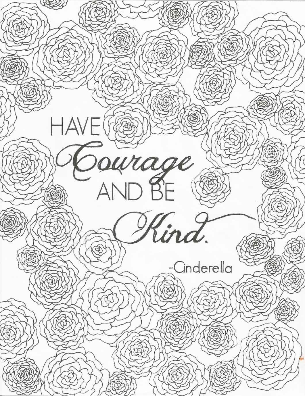 1061x1378 Adult Coloring Page Quote Download. I Need This In My Life