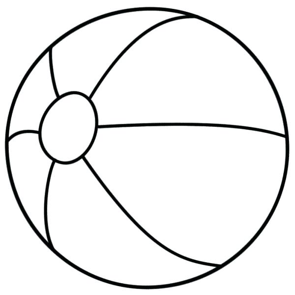 Beach Ball Coloring Pages Printable 600x600 Beach Ball Coloring Pages Printable