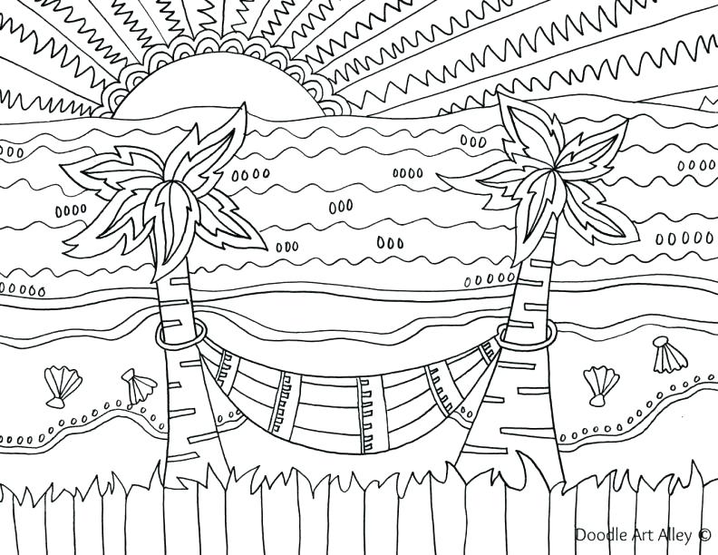 Beach Coloring Pages Summer Beach Coloring Page Pic Summer 792x612 Beach Coloring Pages Summer Beach Coloring Page Pic Summer