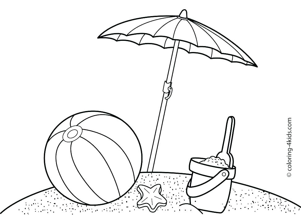 Beach Scene Coloring Pages Printable Coloring Beach Scene Coloring 974x695 Beach Scene Coloring Pages Printable Coloring Beach Scene Coloring