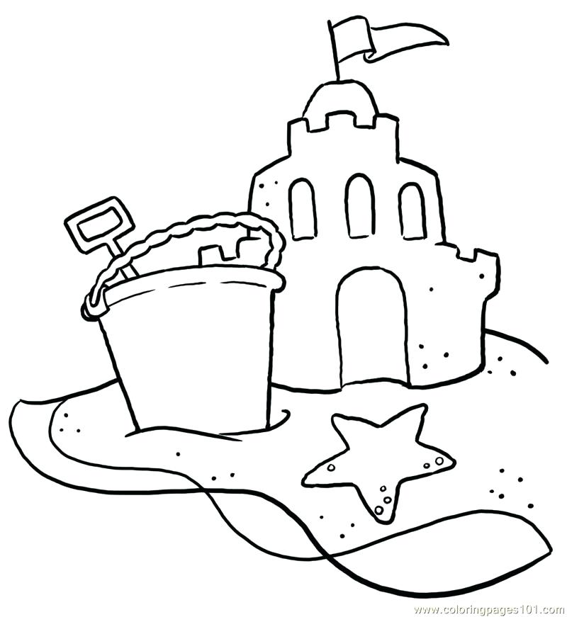 800x871 Coloring Pages Of Beach Scenes Coloring Page Beach Beach Scene