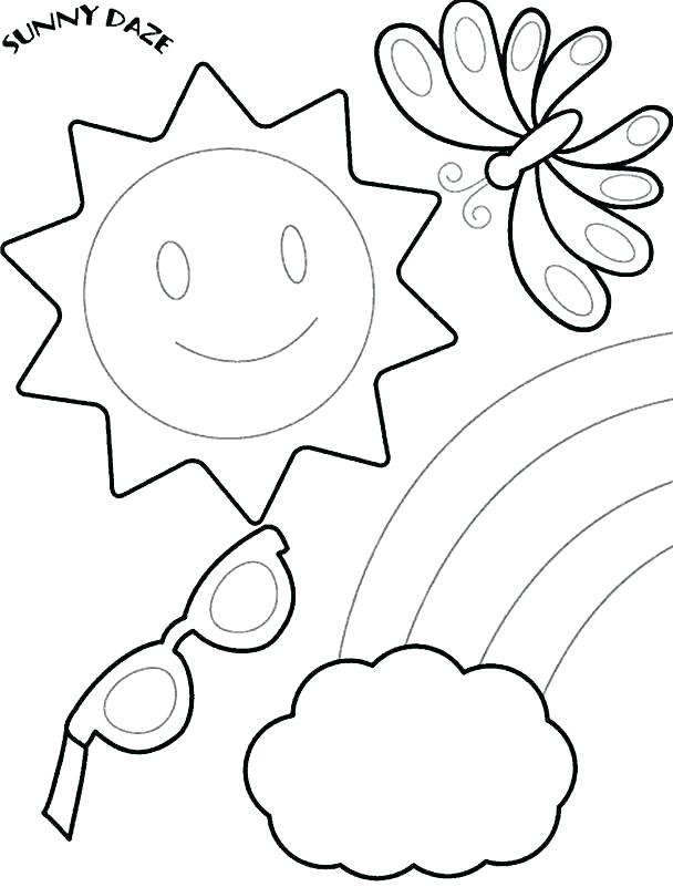 Beach Theme Coloring Pages at GetColorings.com | Free printable ...