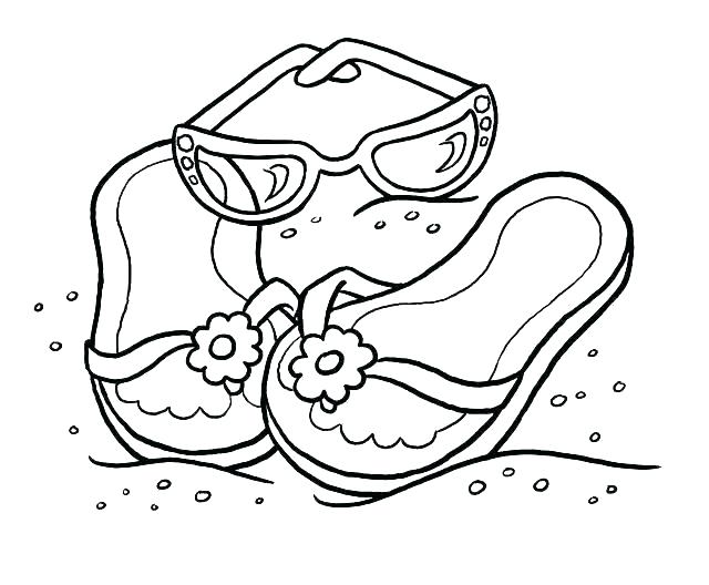 Beach Themed Coloring Pages at GetColorings.com | Free printable ...