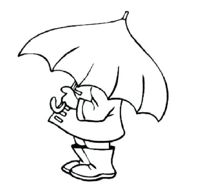 636x617 Umbrella Coloring Pages Umbrella Coloring Pages Kids Under