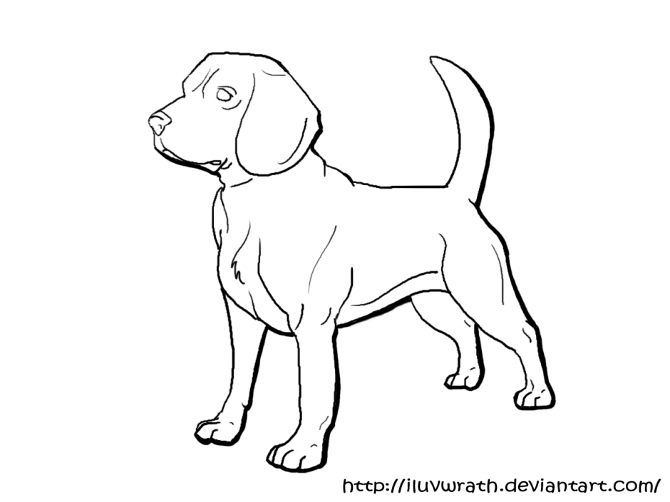 940x705 Beagle Coloring Pages