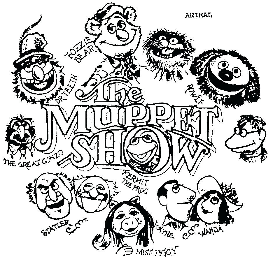 960x882 Muppets Babies Skating Coloring Book The Muppet And Friends Pages