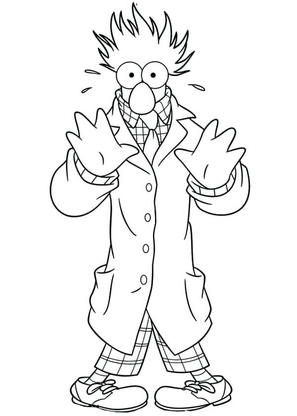 600x840 Muppets Coloring Pages Babies Coloring Page Muppets Christmas