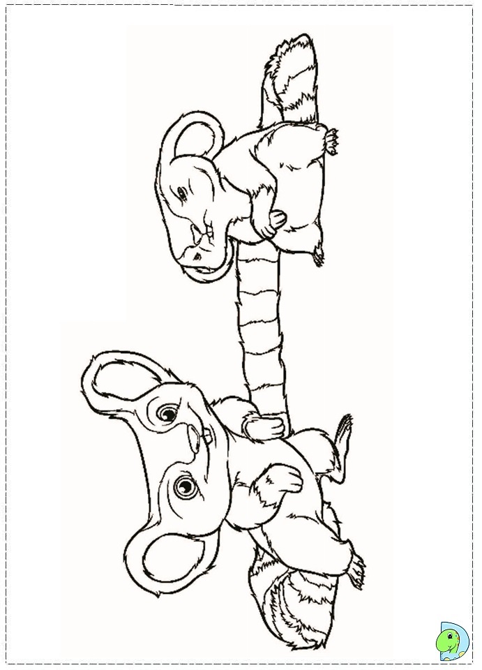 691x960 The Croods Coloring Page