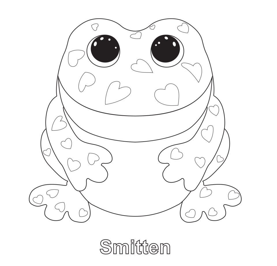 Free Printable Beanie Boo Coloring Pages 960x922 Free Printable Beanie Boo Coloring Pages
