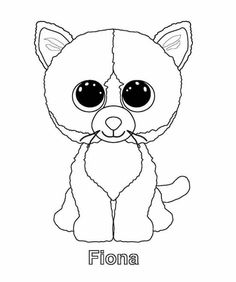 Print Surf Beanie Boo Coloring Pages Brico Lina 236x282 Print Surf Beanie Boo Coloring Pages Brico Lina