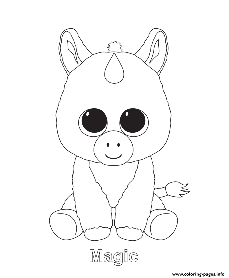 Print Magic Beanie Boo Coloring Pages Embroidery Patterns 791x960 Print Magic Beanie Boo Coloring Pages Embroidery Patterns