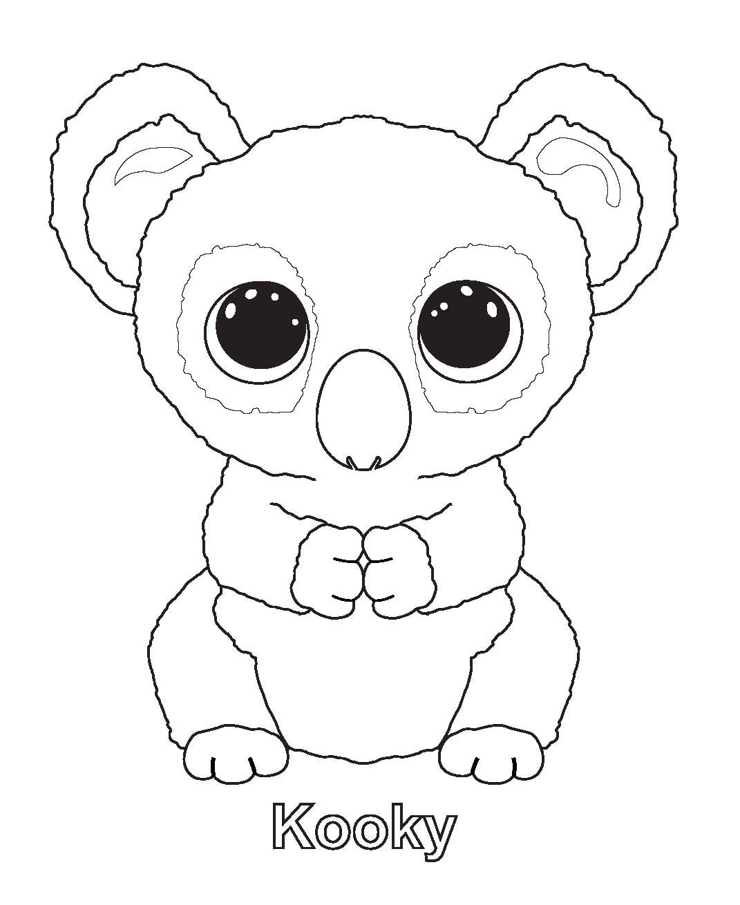 Ty Beanie Boo Coloring Pages Download And Print For Free Girls 1071x1310 Ty Beanie Boo Coloring Pages Download And Print For Free Girls