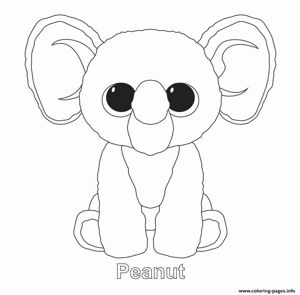 960x947 Beanie Boo Coloring Pages Free Printable Pleasing Beanie Boo