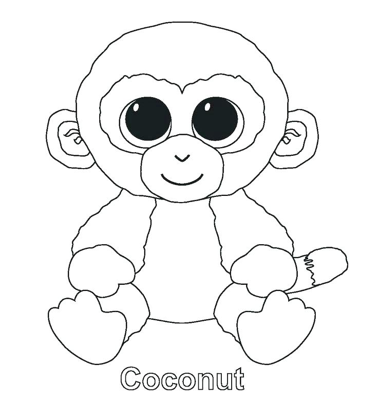 736x813 Beanie Boo Coloring Pages Unicorn King Boo Coloring Pages Beanie