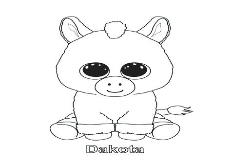 Beanie Boos Coloring Pages Only at GetColorings.com | Free printable ...