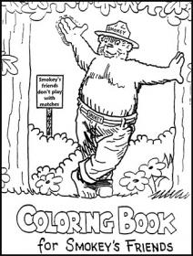 Color The Outdoors Us Forest Service 212x280 Color The Outdoors Us Forest Service
