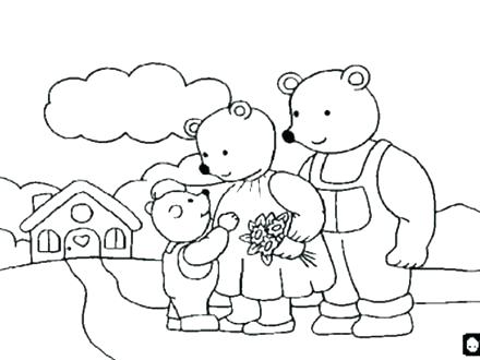 Goldilocks Coloring Pages Coloring Pages Coloring Page And Three 440x330 Goldilocks Coloring Pages Coloring Pages Coloring Page And Three